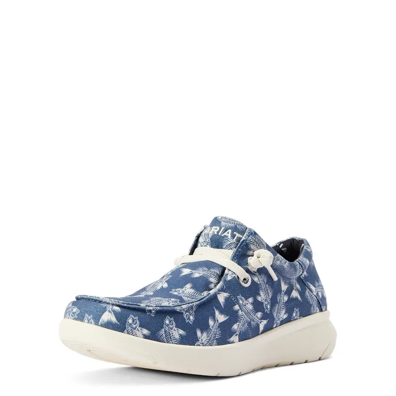 Ariat Men‘s Hilo Stretch Lace Bonefish Blue Shoes
