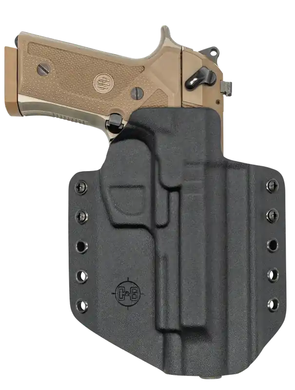 C&G Holsters Covert OWB Fits Beretta M9A3/M9A4 Right Hand