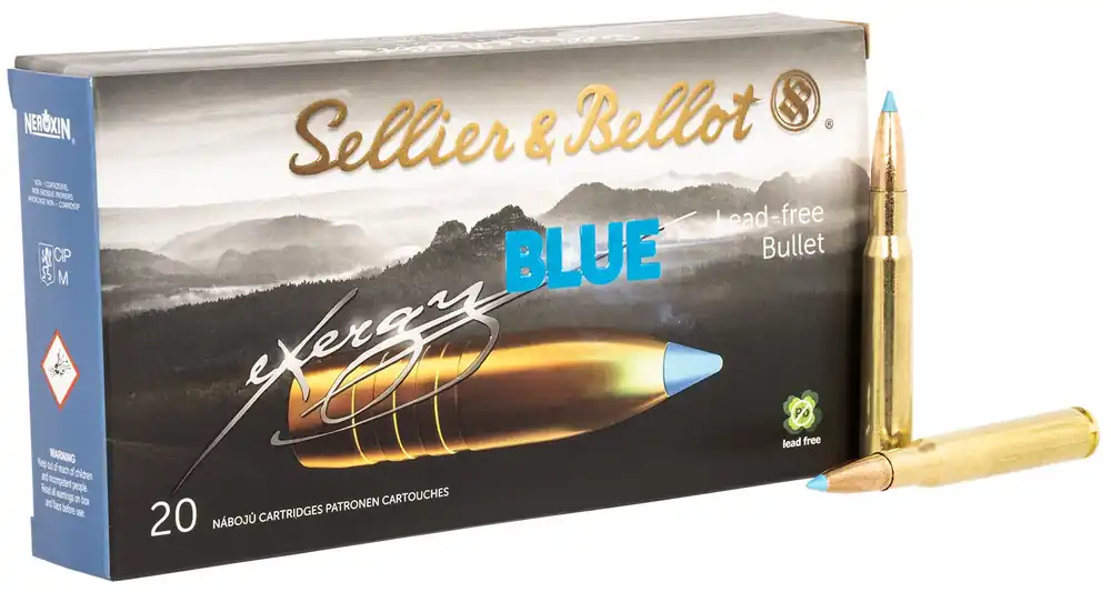 Sellier & Bellot eXergy 30-06 Springfield 165 Gr. TAC-EX Blue 20/Box