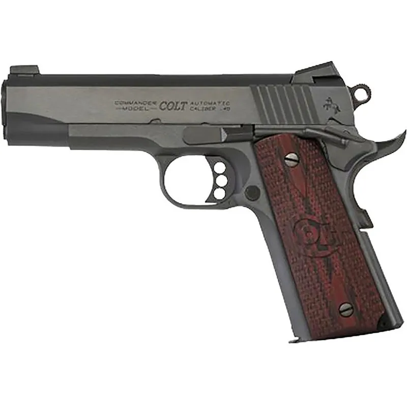 Colt Combat Commander 45 ACP Pistol, 4.25" Blued