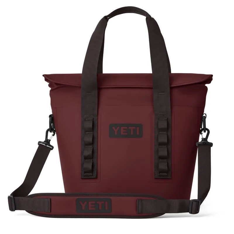 YETI Hopper M15 Soft Cooler - Wild Vine Red/Dark Gray