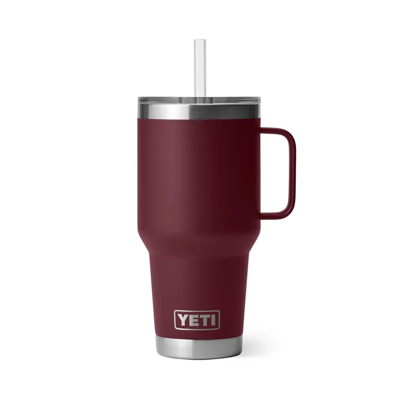 YETI Rambler 35 oz. Mug w/Straw - Wild Vine Red