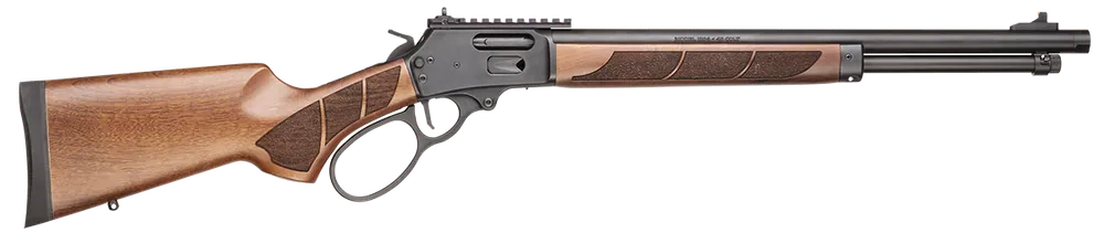 Smith & Wesson 1854 Lever Action Rifle .45LC 9+1 19.25" Threaded Barrel Walnut Stock Picatinny Rail Adj Rear Sight 13811