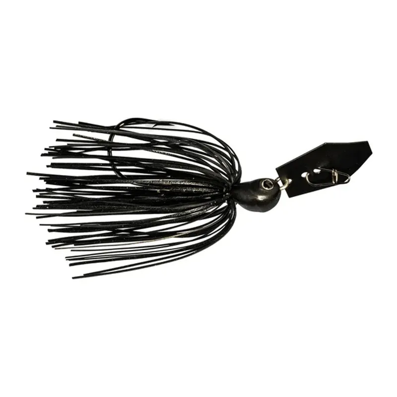 Z-Man Evergreen Jackhammer Chatterbait - 3/8 oz. Black Jack