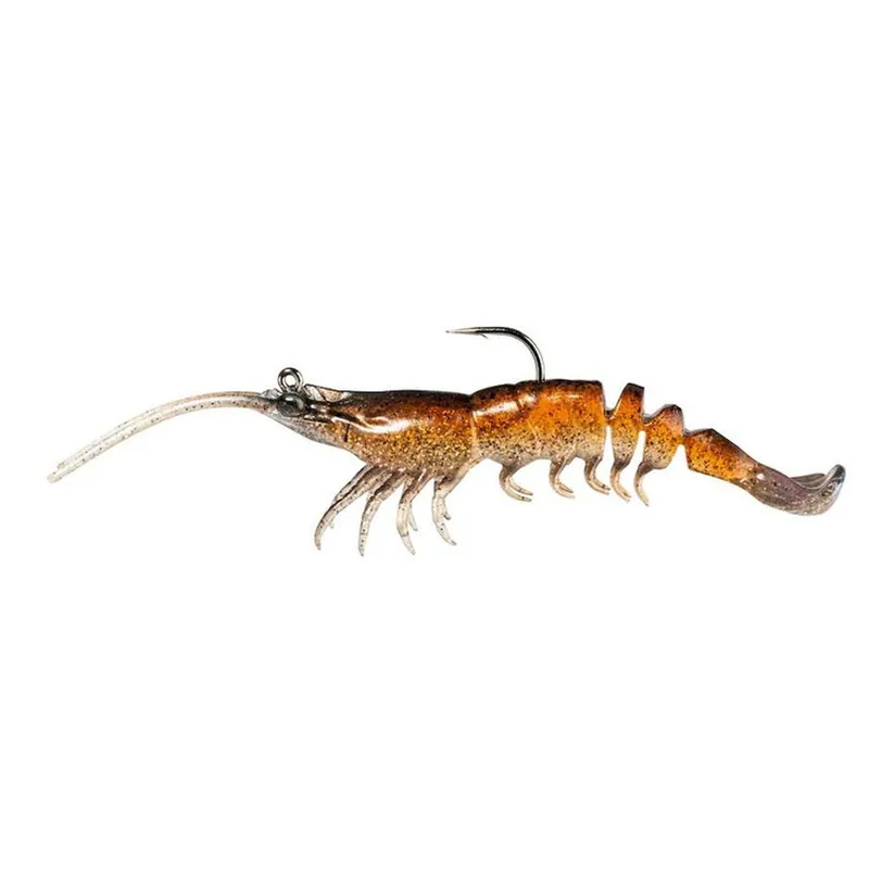 Z-Man PrawnstarZ Shrimp - 3.5" Brown Shrimp