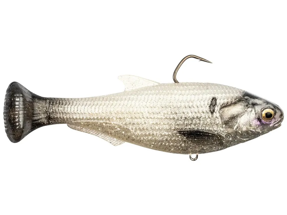 Z-Man Shadtron Lt Slow Sink Swimbait - 4.5" Sight Flash