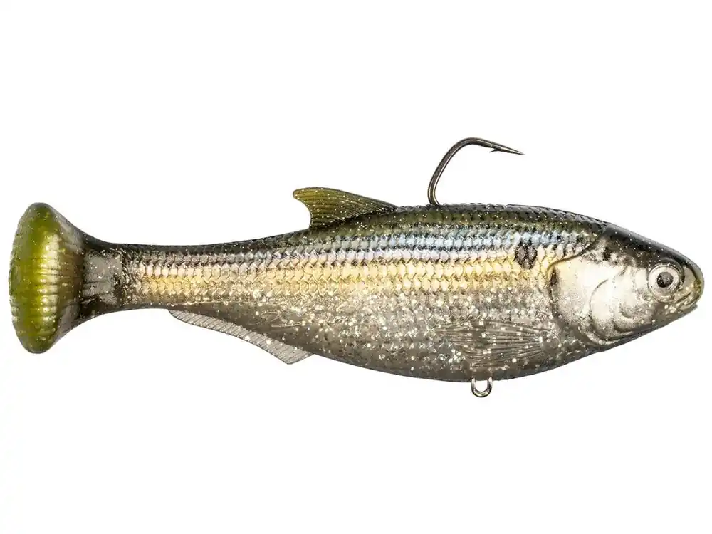 Z-Man Shadtron Lt Slow Sink Swimbait - 6" Threadfin Shad