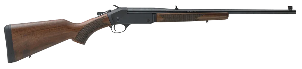 Henry Single Shot Break Open Rifle .350 Legend 22" Blued Barrel/Receiver Bead Front/Leaf Rear Sight American Walnut Stock H015350