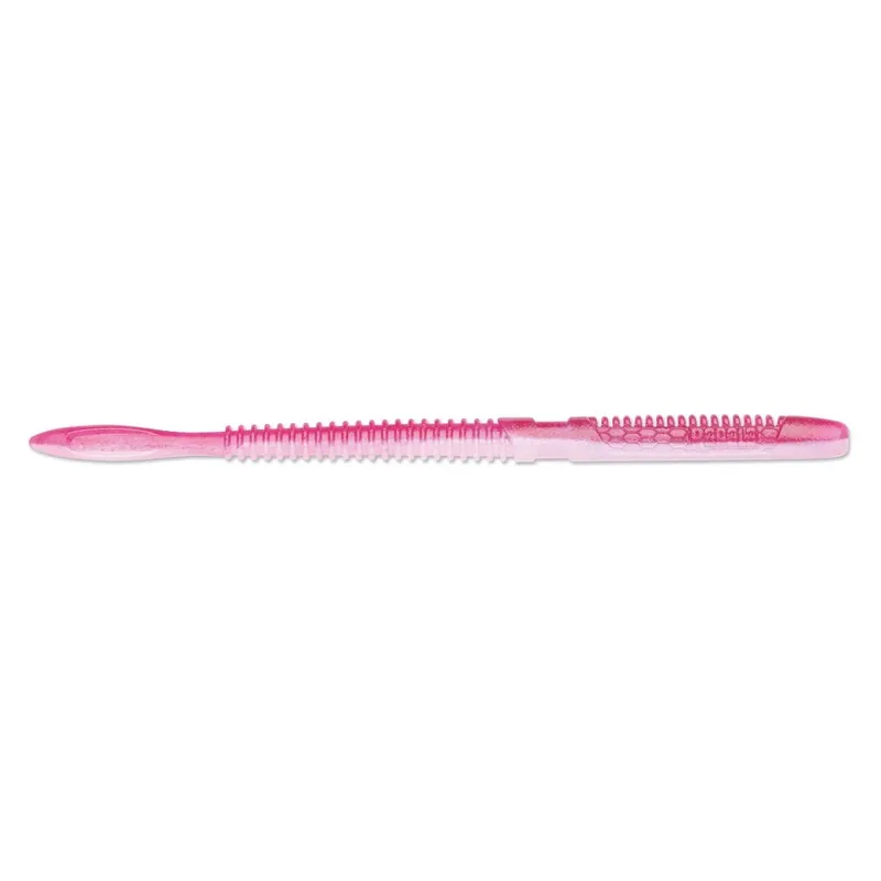 Rapala CrushCity Janitor Worm - 6" Ghost Morning Dawn