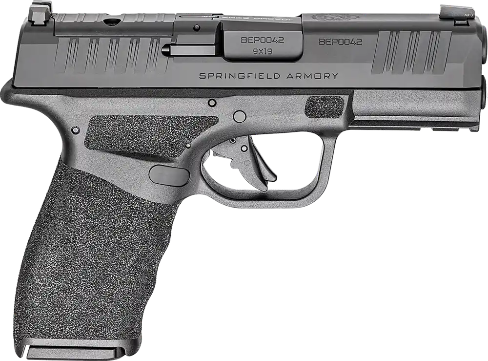 Springfield Armory Hellcat Pro OSP *CA Compliant 9mm Luger Pistol Gear Up Pkg 10+1 3.70" Black HCP9379BOSPCAP