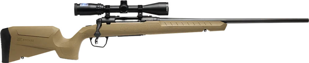 Savage AXIS 2 XP Compact 243 Win Rifle, Bolt Action, 20" Bbl, FDE 32223