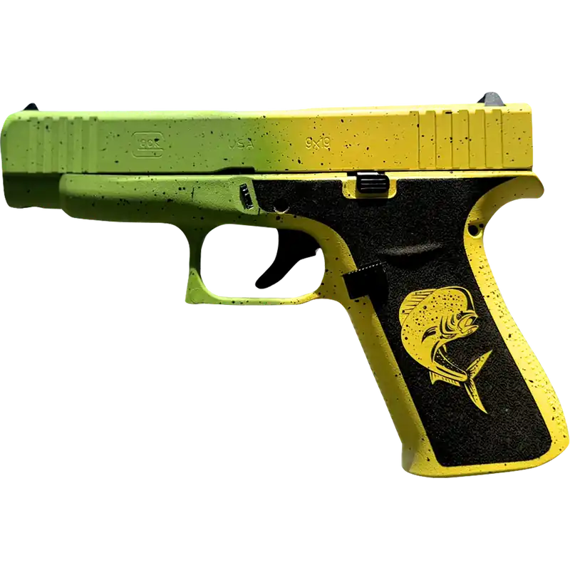 Glock G43X 9mm Luger Pistol 10+1 3.41" Barrel Polymer Frame Mahi Finish PX4350204MAHIWG