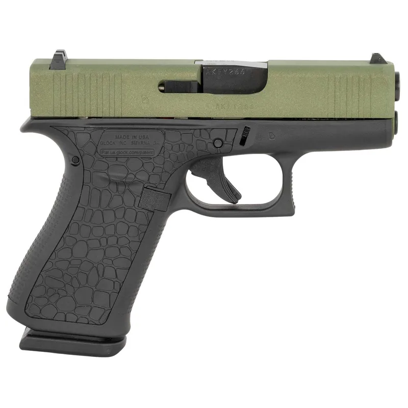 Glock G43X 9mm Luger Semiauto Pistol 10+1 3.41" Barrel Bayou Finish PX4350204BAYOU