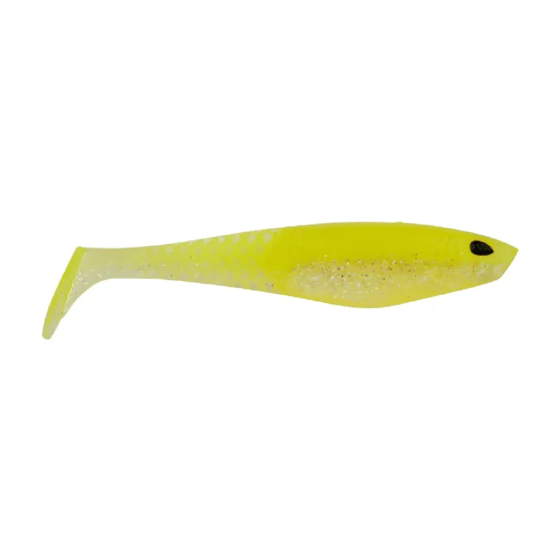 Berkley PowerBait Unrigged CullShad - 5" Lime Ice