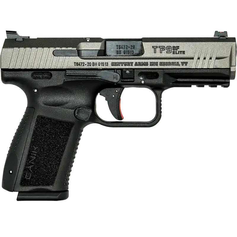 Canik TP9SF Elite 9mm Semiauto Pistol 10+1 4.2" Match Barrel Tungsten Gray HG4870TN