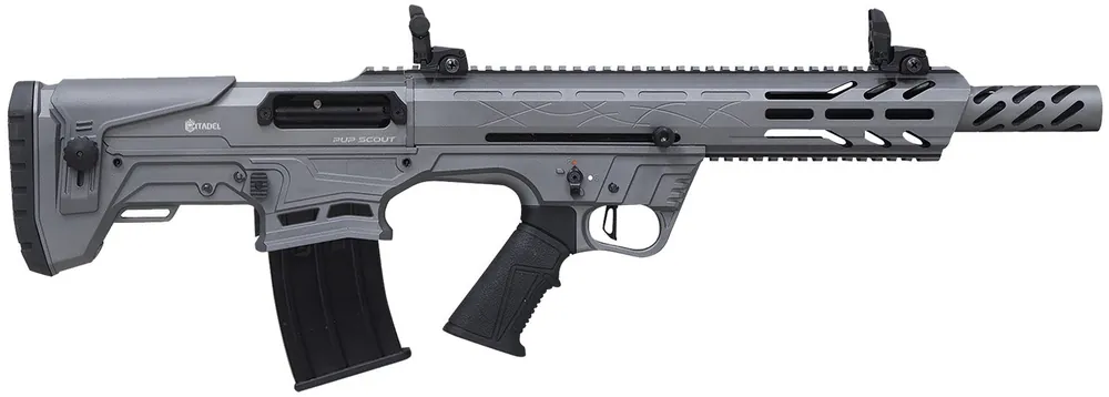Citadel Pup Scout 12GA Semiauto Bullpup Shotgun 3" 18.50" Barrel Gray/Black FRPS1218TG