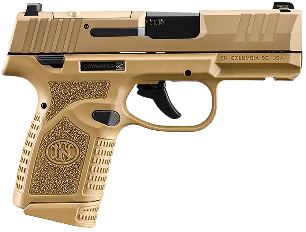 FN Reflex MRD 9mm Luger Pistol 15+1/11+1 3.30" FDE 66101419