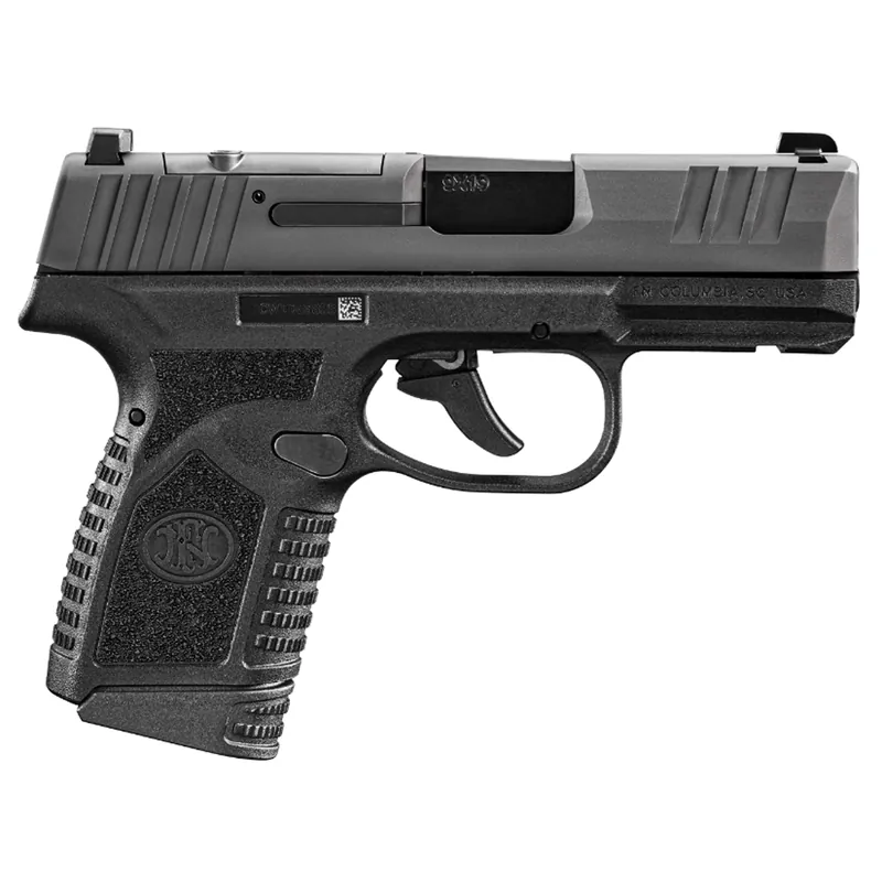 FN Reflex MRD 9mm Luger Pistol 10+1 3.30" Barrel Optic Ready 6.2" OAL Black 66101422