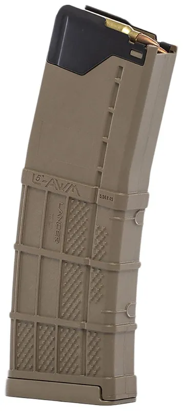 Lancer L5AWM Gen 2 5.56 NATO 30rd AR Magazine Flat Dark Earth L5G230FDE