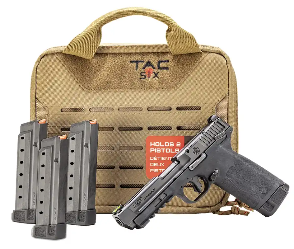 Smith & Wesson M&P 22 WMR Pistol Range Kit 4.35" Black 14347