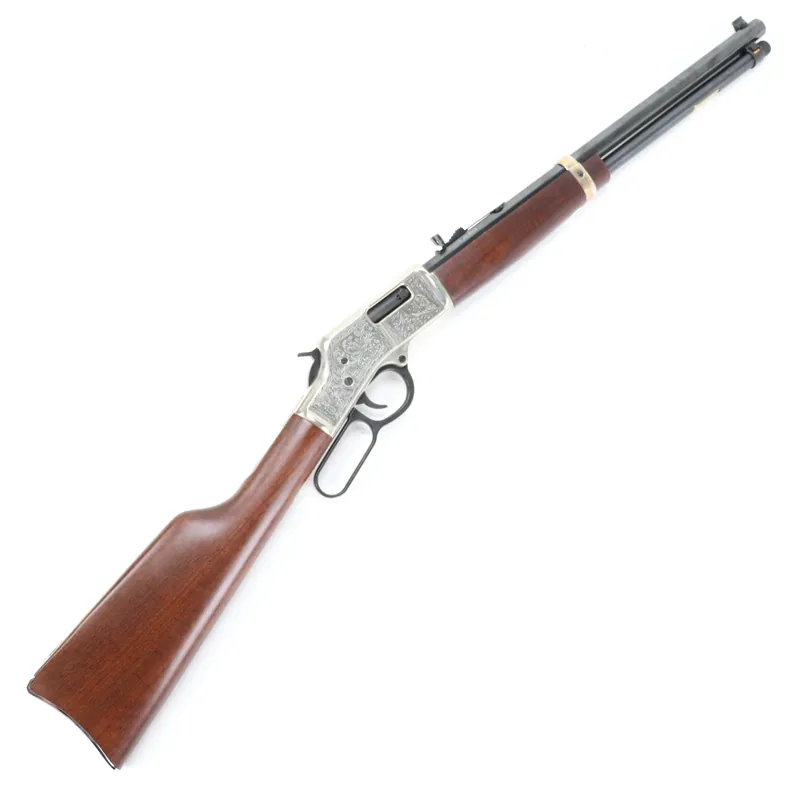 USED - Henry Big Boy Silver Deluxe Engraved Lever Action Rifle GTO374869