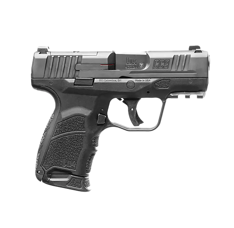 HK CC9 9mm Luger Pistol 10+1/12+1 3.32" Optic Ready Black 81000550