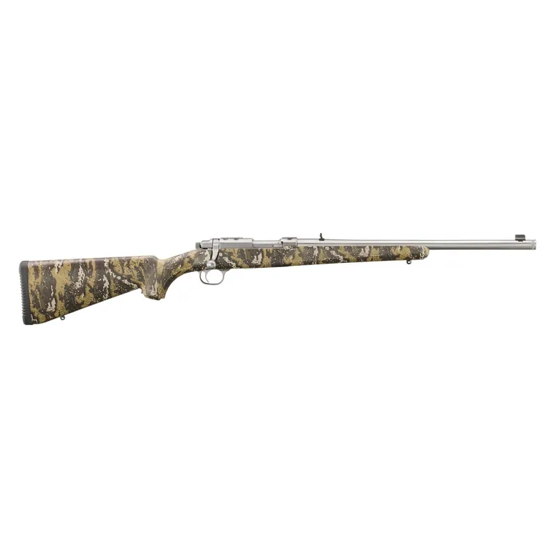 Ruger 77/357 357 Mag Rifle 18.5" Kryptek Obskura Nox Camo/SS 7420