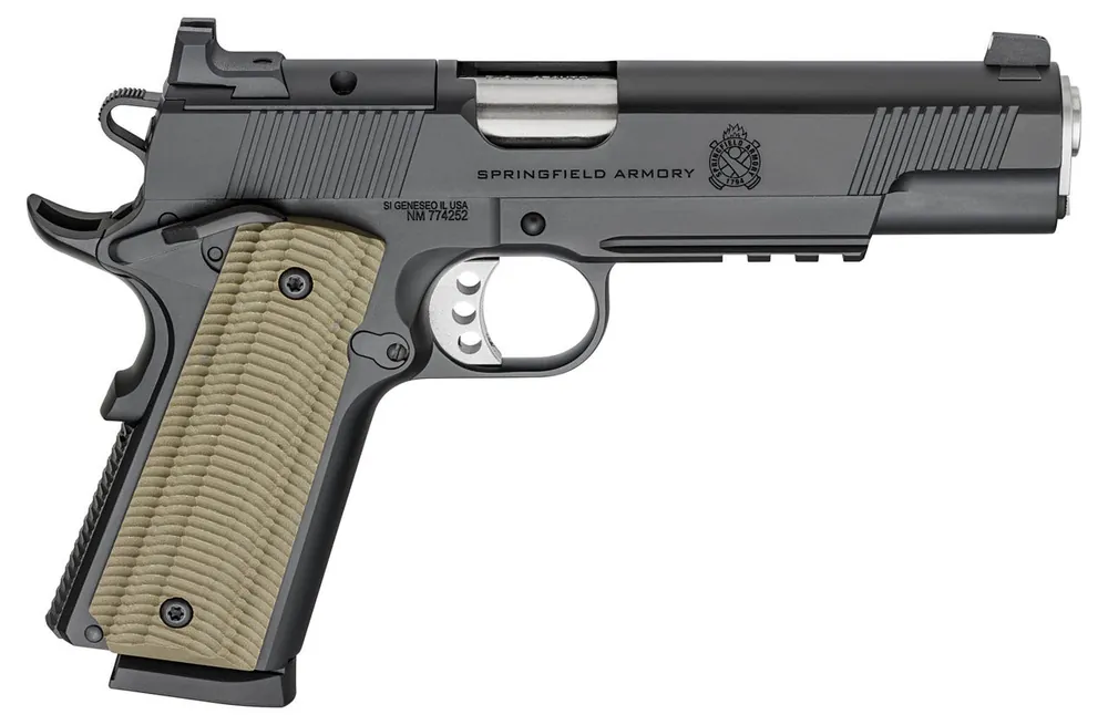Springfield 1911 Operator AOS 45 ACP Pistol 5" Black PO9230AOS