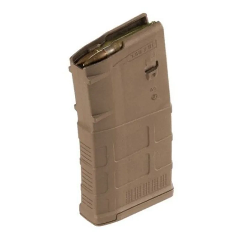 Magpul PMAG LR/SR Gen M3 7.62 x 51mm NATO 20rd fits AR-10 M110 Magazine Coyote Tan MAG291-MCT