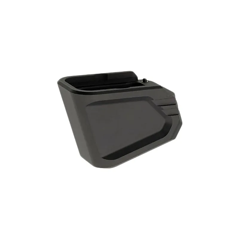 Tyrant CNC Magazine Extension Fits Glock 17/22/34/35/19X Black Aerospace Grade Aluminum TDG17MAGEXBLK