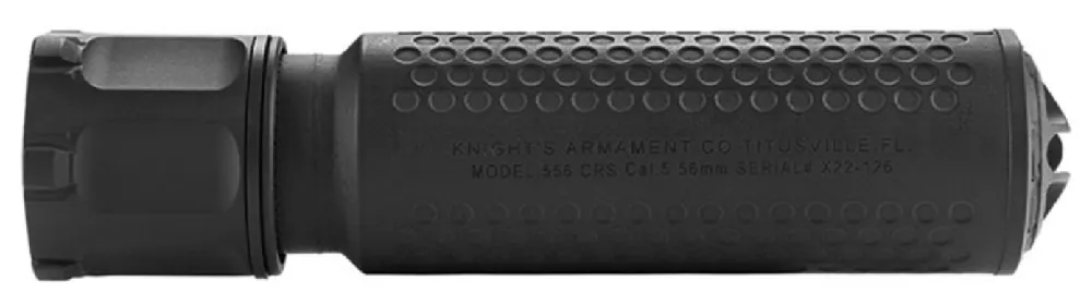 Knight’s Armament QDC/CRS PRT 5.56 NATO Rifle Suppressor 6.25" Black 121567-BLK