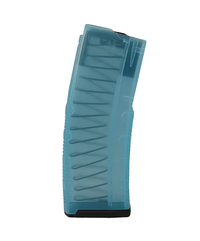 Amend2 Magazines MOD-C 5.56 NATO 30rd AR-15 Magazine Teal 556MODCVICE30