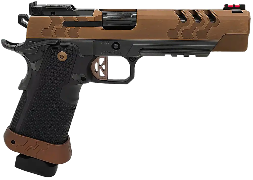 Kimber 2K11 Target w/Optic 45 ACP Pistol 17+1 5" Black DLC Fluted Barrel 3500052