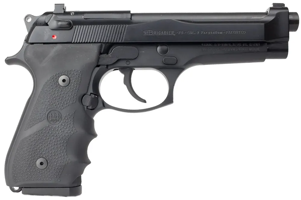 Beretta USA 92FS Brigadier 9mm Luger Pistol 4.70" Black J92F700M