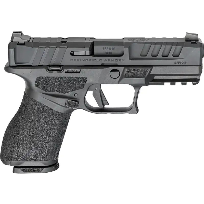 Springfield Echelon 4.0C 9mm Pistol 15+1/18+1 Compact Frame 4" Barrel Tritium Sights Optic Ready Slide Striker Fired Black EC94098-U