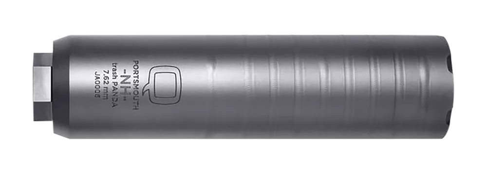 Q LLC Trash Panda 7.62mm Suppressor 6.90" Black PVD Blasted Titanium SIL-TP-QUICKIE-762