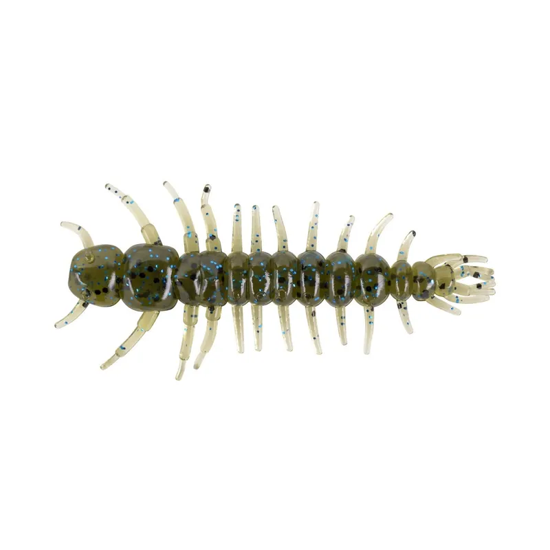 YUM Hellgrammite Soft Plastic - 3" GB Haze