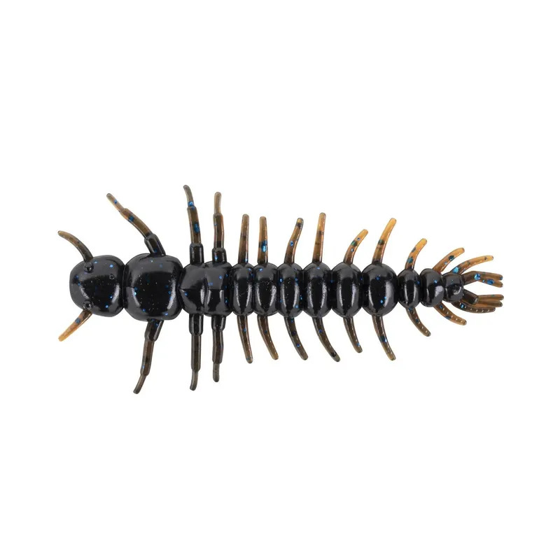 YUM Hellgrammite Soft Plastic - 3" Mud Fleck