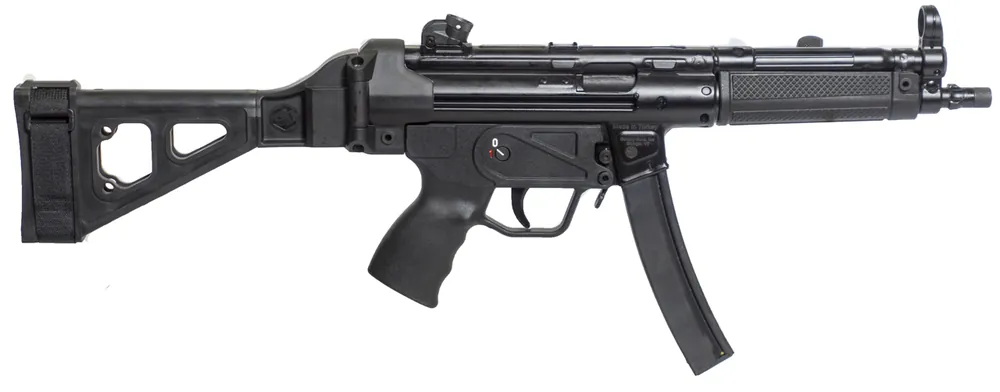 Century AP5 w/ Brace 9mm Pistol 30+1 8.9" Matte Black HG6034SB-N