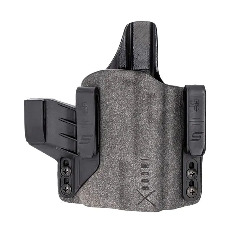 Safariland Incog X IWB Holster Springfield Hellcat Pro Belt Clip Mount RH Gray INCOG0244A7CX161