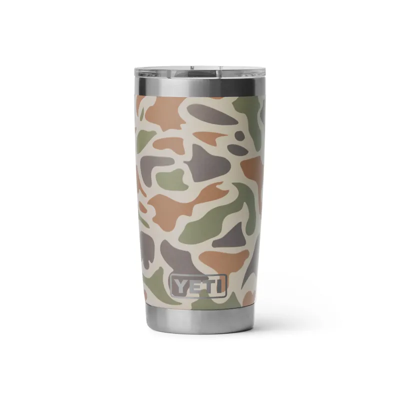 YETI Rambler 20 oz. Tumbler - Tan/Camo