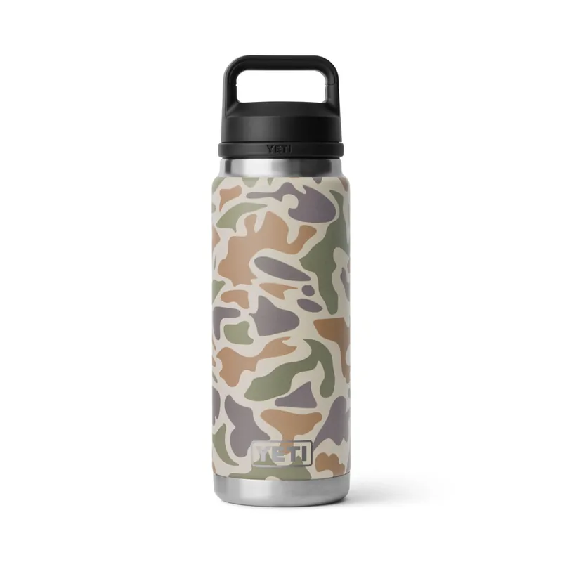 YETI Rambler 26 oz. Bottle w/Chug Cap - Tan/Camo