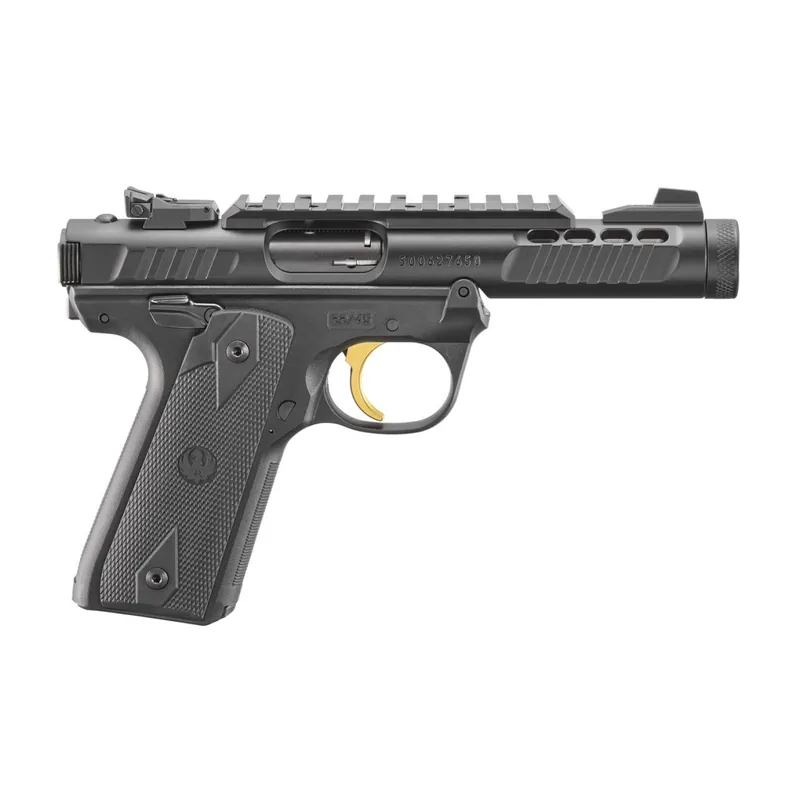 Ruger Mark IV 22/45 Lite 22 LR Rimfire Pistol 4.40" Black Anodized 43956