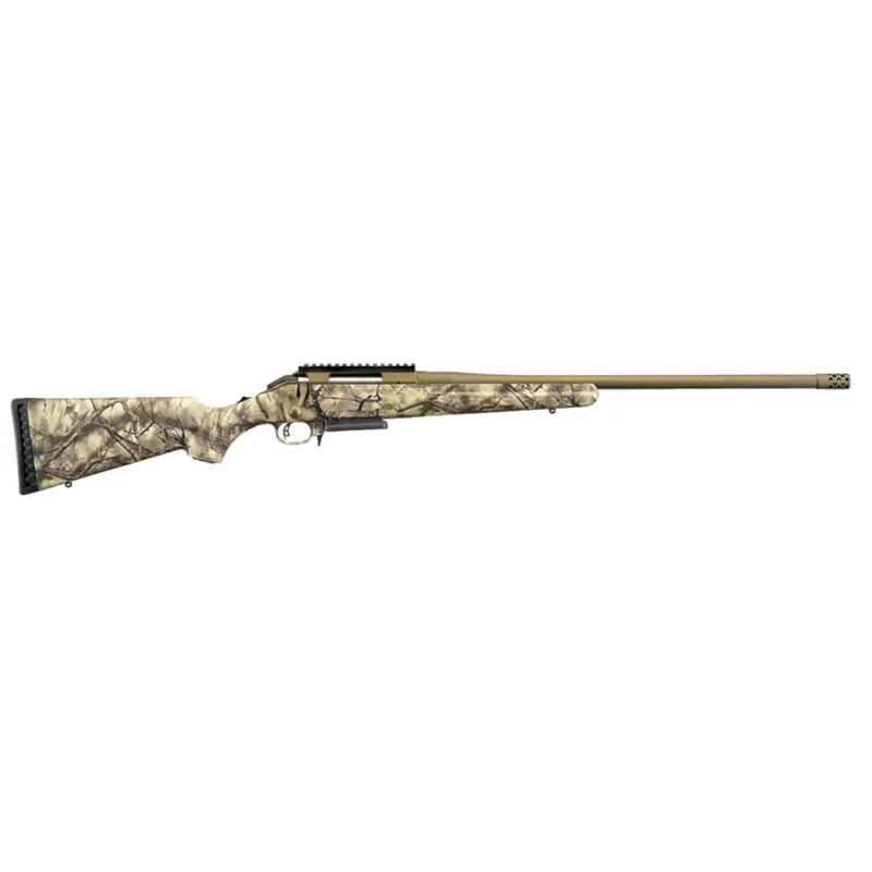 Ruger American 243 Win Rifle 22" TB Go Wild Camo 26924