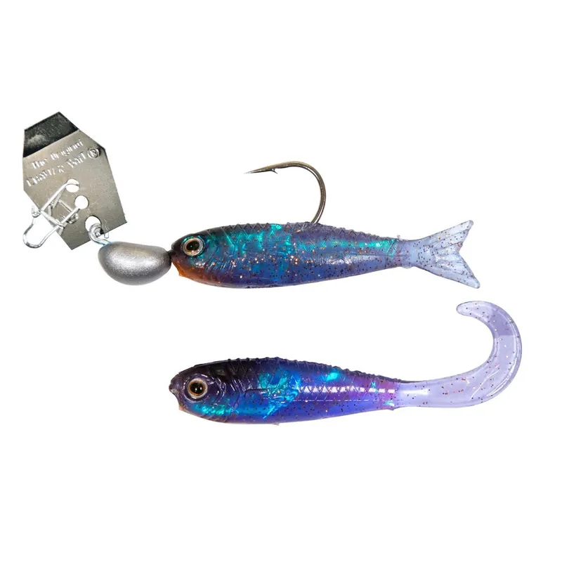 Z-Man Flashback Mini - 1/8 oz. Silver/Blue
