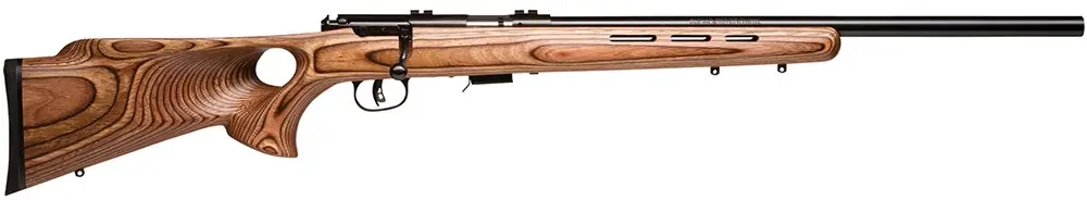 Savage Arms 93R17 BTV 17 HMR Rifle 21" Brown Laminate 96250