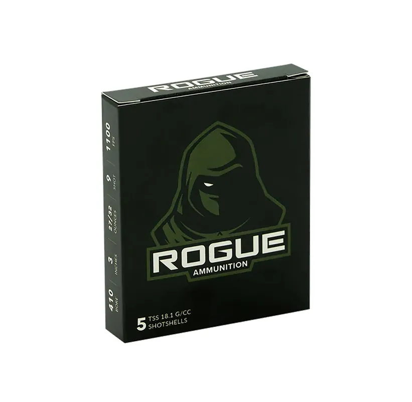Rogue Ammunition Rogue 410 Bore Ammo 3" 27/32 oz 9 Shot 5 Rounds RA-TSS-410-3-2732-9