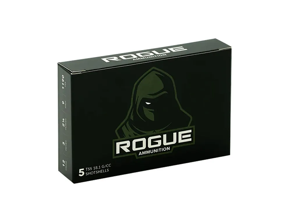 Rogue Ammunition Rogue 12 Gauge Ammo 3" 2 1/4 oz 7 Shot 5 Rounds RS-TSS-12-3-214-7