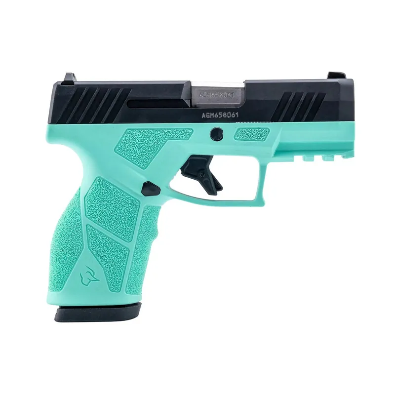 Taurus GX2 9mm Pistol 3.38" Black/Cyan 1GX2931C
