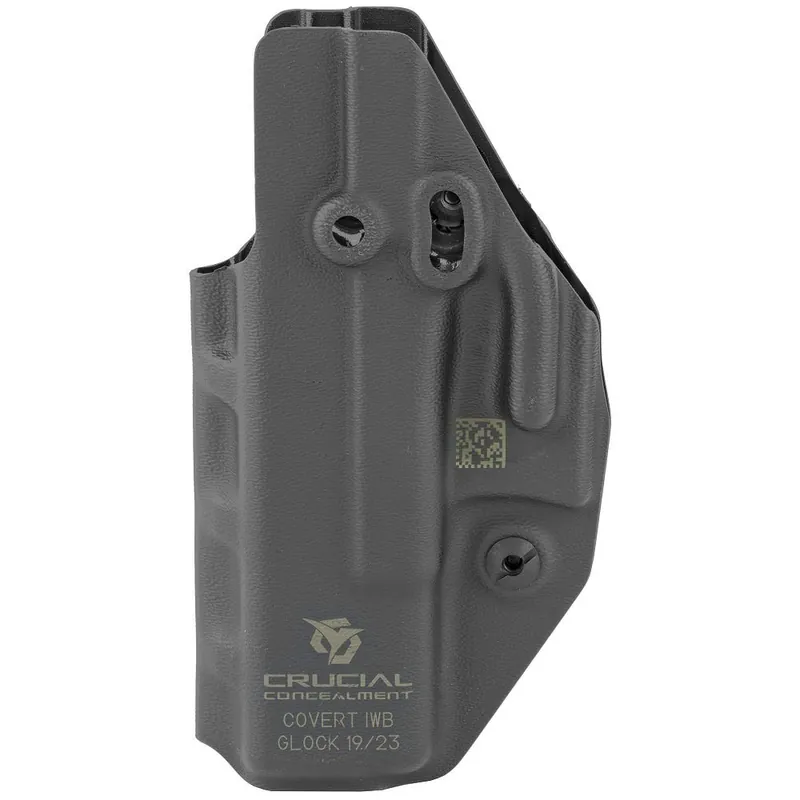 Crucial Concealment Covert IWB Holster Glock 19 Ambidextrous Black 1018